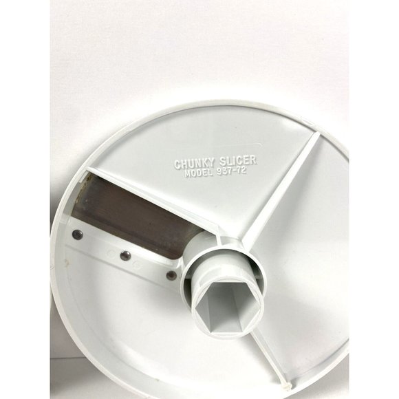 Oster Regency Kitchen Center Salad Shooter & Blade Discs Slicer, Cutter Set of 5 - Picture 9 of 12